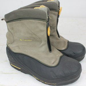 Women's Columbia Winter Boots Size 5 Brown Waterpr